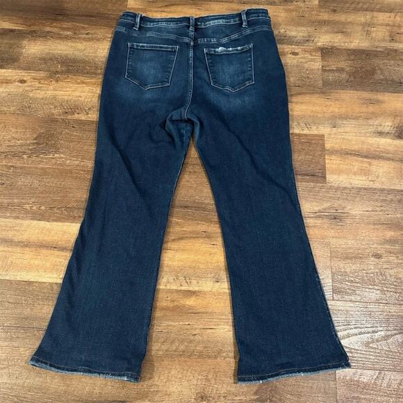 Flying Monkey High Rise Bootcut Jeans List Size 34" Measures 36" Inseam 29.5" - Picture 6 of 13